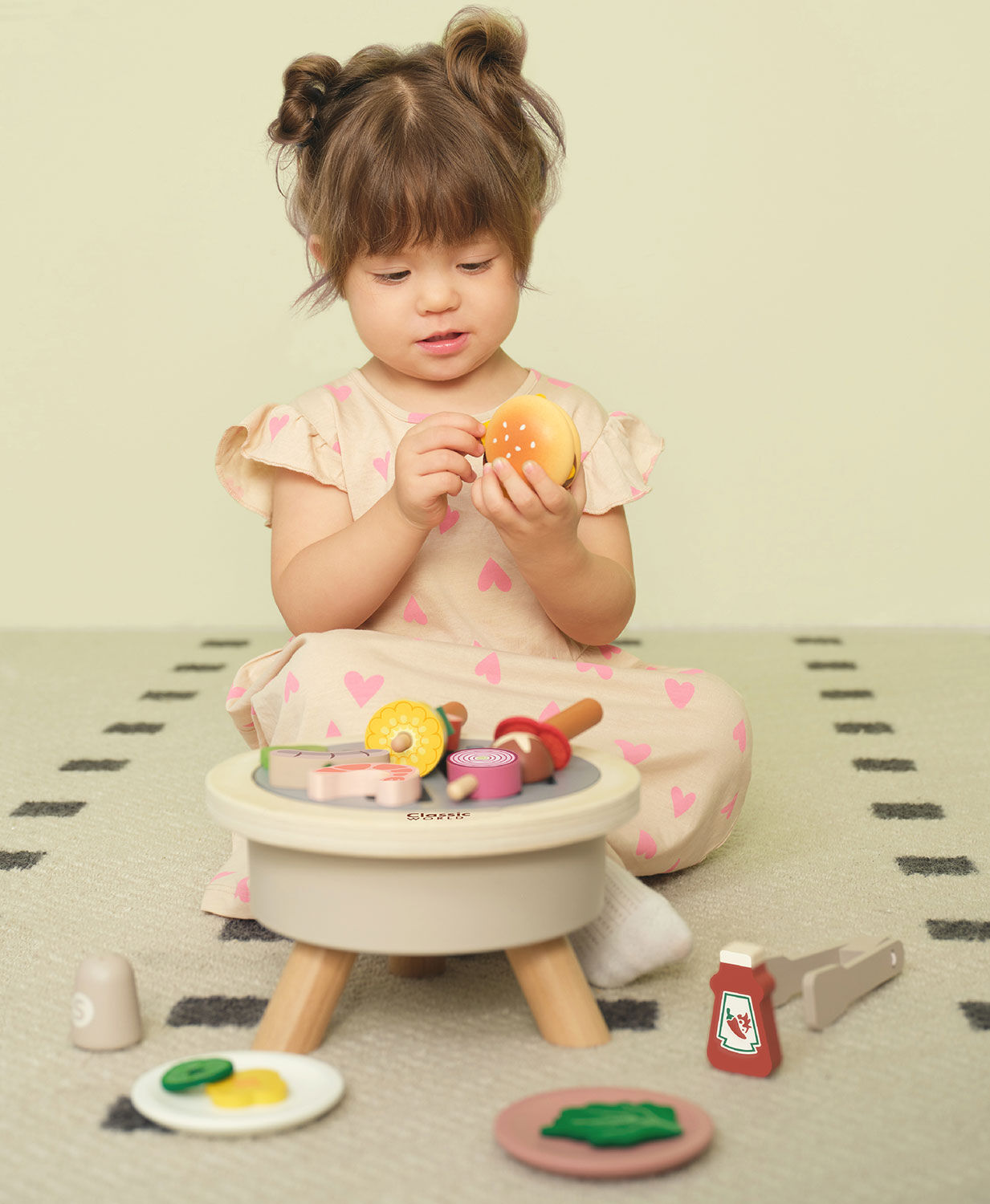 Giocattolo in legno "Barbecue Set" (30 pezzi, per bambini a partire dai 2 anni) di Kid's Concept