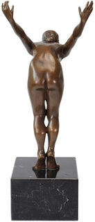 Skulptur "Jump", bronze af Alfredo Llorens García