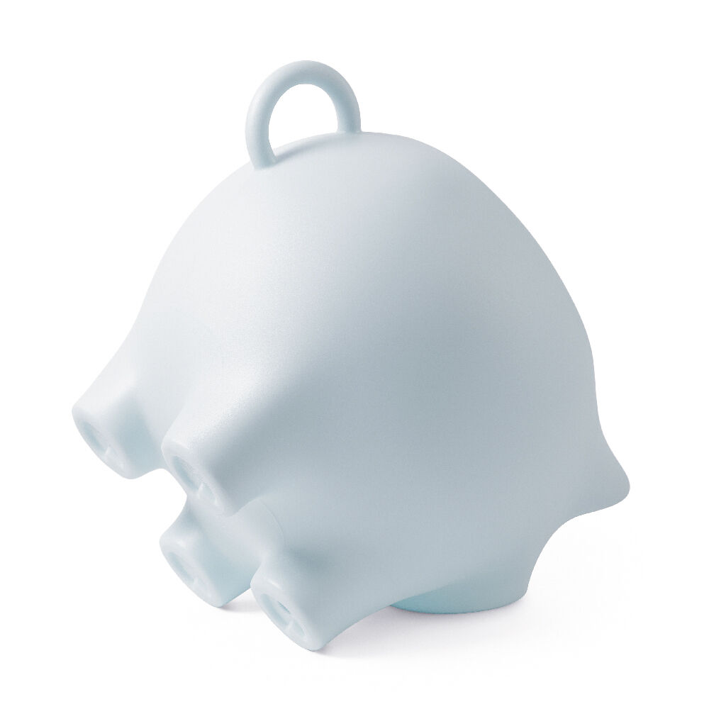 Tavolino "Sidepig babyblue" (per uso interno ed esterno) – progettato da Timo Keultjes e Diederik Dam di  Werkwaardig