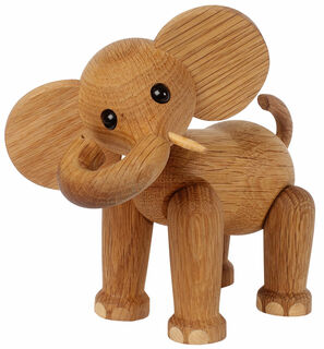 Holzfigur "Elefant Ollie" - Design Chresten Sommer