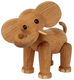 Wooden figure "Elephant Ollie" - Design Chresten Sommer by Spring Copenhagen
