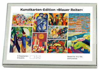 Kunstkarten-Edition "Blauer Reiter", 9er-Set