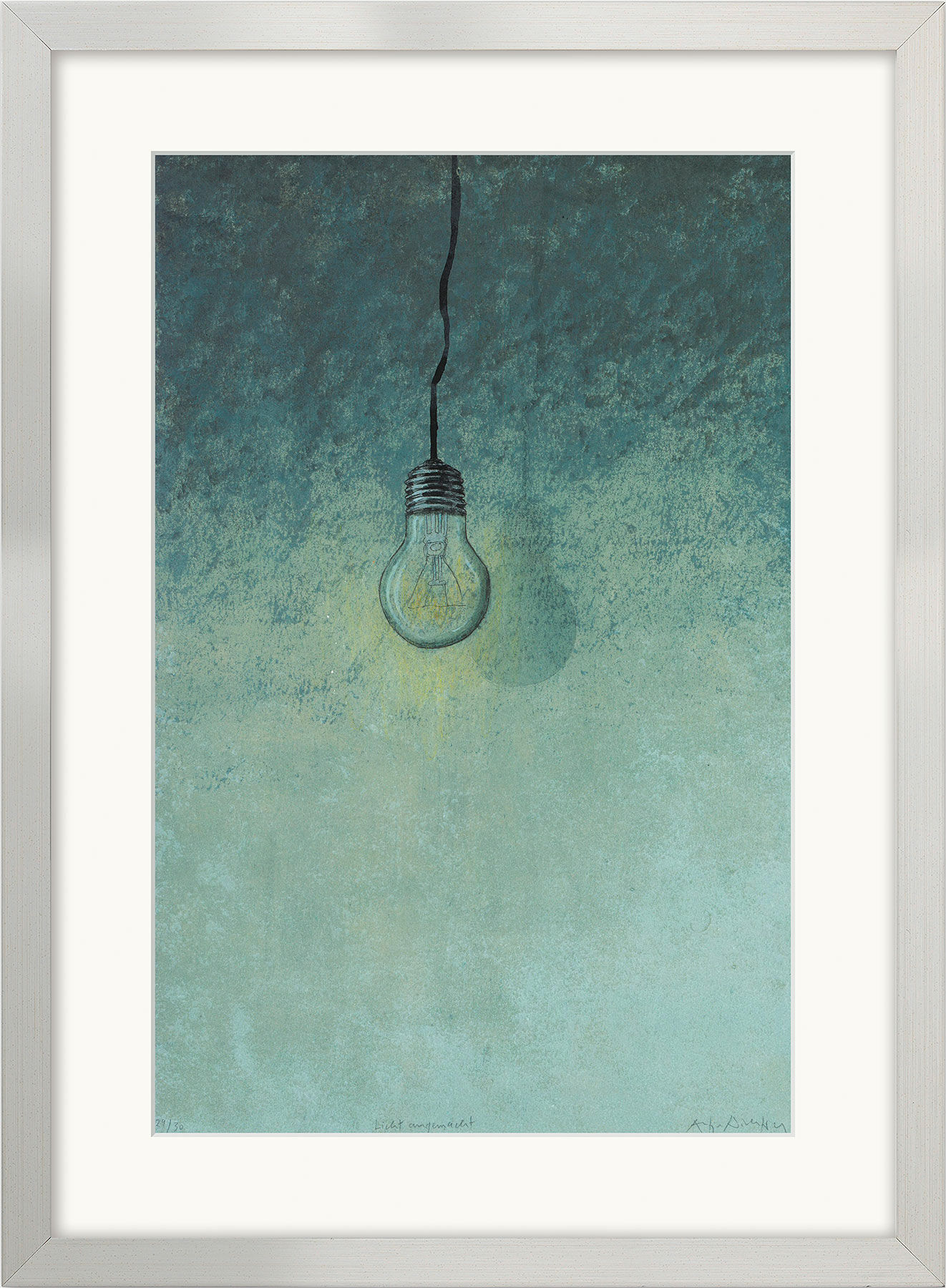 Picture "Lights On" (2016), framed by Antje Wichtrey