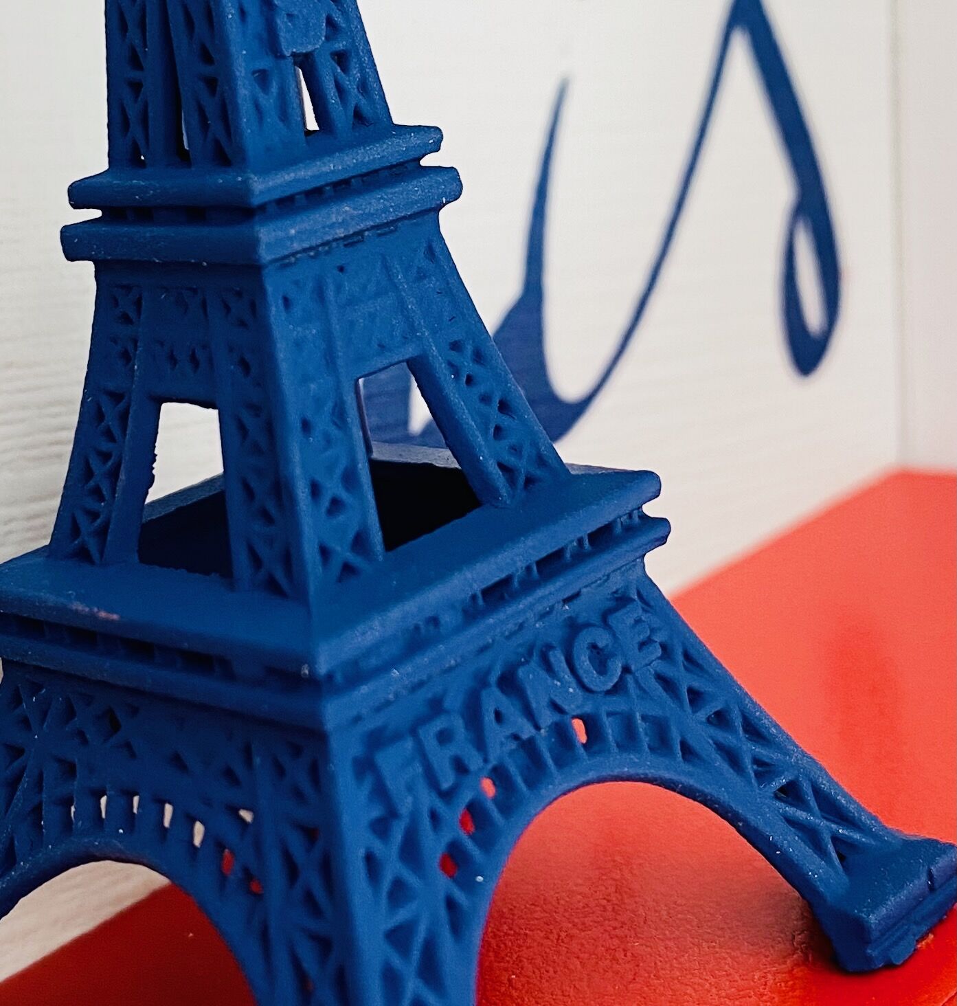 3D-schilderij "Parijs, de Eiffeltoren", ingelijst van Ralf Birkelbach