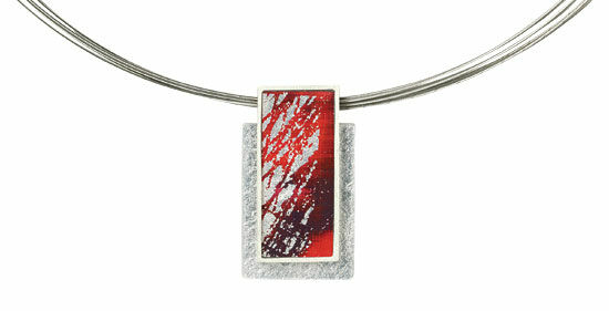 Necklace "Rouge" by Kreuchauff-Design