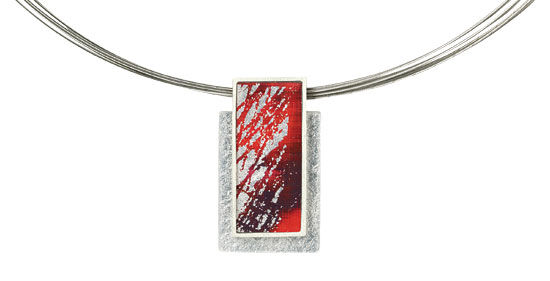 Necklace "Rouge" by Kreuchauff-Design