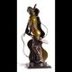 Scultura "Cellopige" (1992), bronzo di Arman