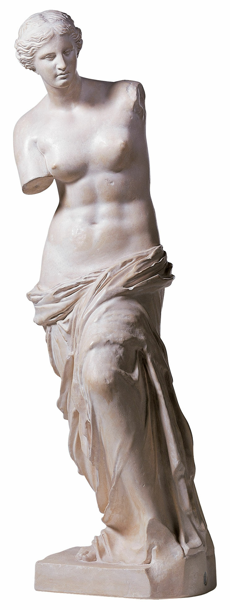 Skulptur "Venus von Milo" (Reduktion, Höhe 88 cm), Kunstmarmor