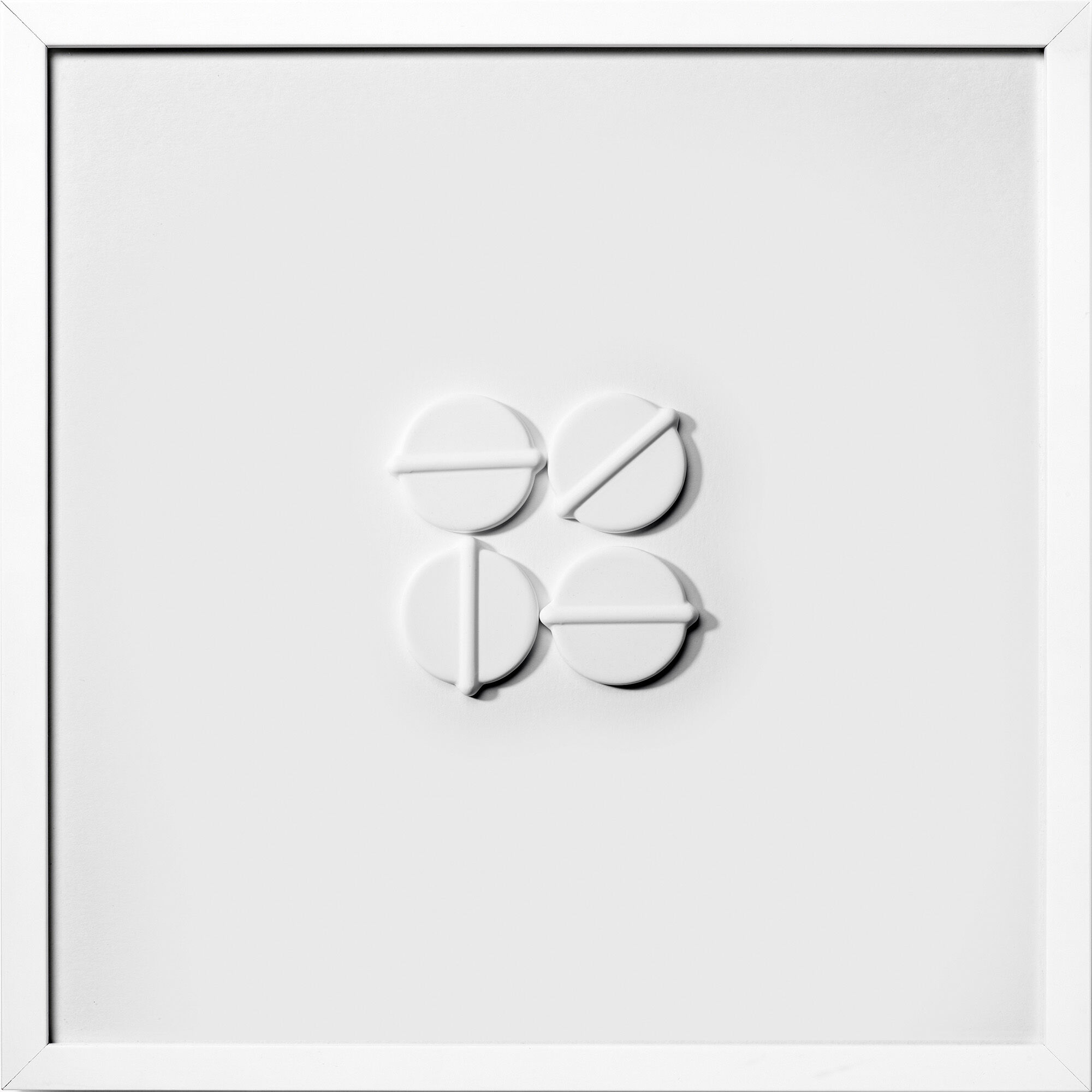 Picture "One of these White Days" (2019) (Unique piece) by Mandy Wiesener