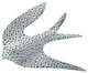 Brož / náhrdelník "Silver Bird" od Paul Wunderlich