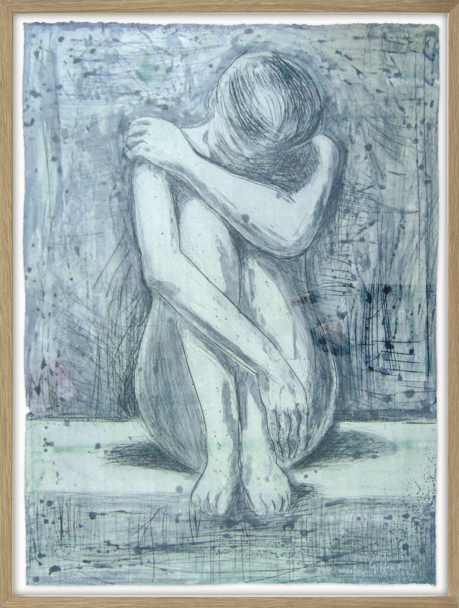 Picture "Seated Woman" (1996) by Jacob Gildor