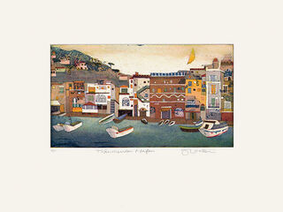 Picture "Dreaming Harbour" (2012), unframed
