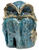 Garden figurine "Owl" (large version), ceramic