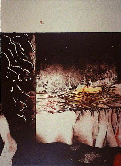 Bild "Unberührt" (1974), ungerahmt von Bruno Bruni