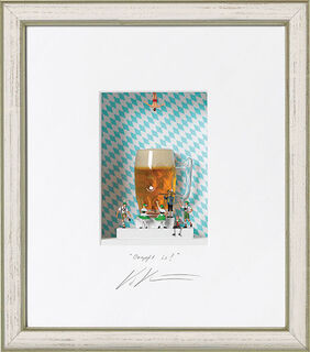 3D Picture "Ozapft Is", framed