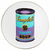 Porcelænstallerken "Coloured Campbells Soup Can" (turkis/lilla)