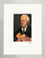 Picture "Helmut Schmidt", framed
