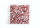 Wall object "Maze Cherry Chrome" (2024) (Unique piece) by Christine Liebich