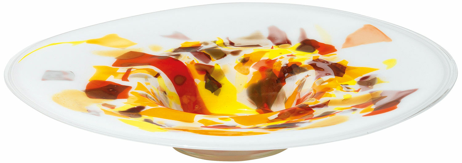 Glass bowl "Amarillo"