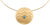 Collier du zodiaque "Verseau" (21.01.-19.02.) avec une pierre turquoise porte-bonheur