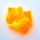 Objet "Squiggle Orange V" (2026) (Pièce unique) de Selcuk Dizlek
