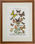 Picture "Butterflies I", framed