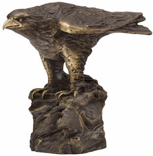Skulptur "Adler", Bronze