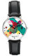 Künstler-Armbanduhr "Kandinsky - Kreise in einem Kreis" - Unisex