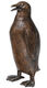 Sculpture de jardin "Pingouin", bronze de Kurt Arentz