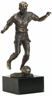 Skulptur "Fußballer"