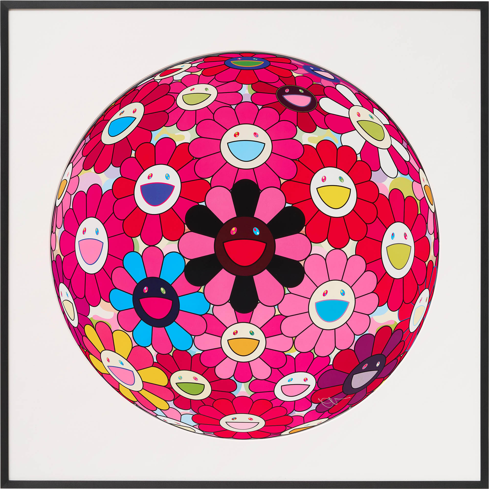 Picture "Flowerball (3D) There is Nothing Eternal in this World. That is Why You are Beautiful" (2004) by Takashi Murakami