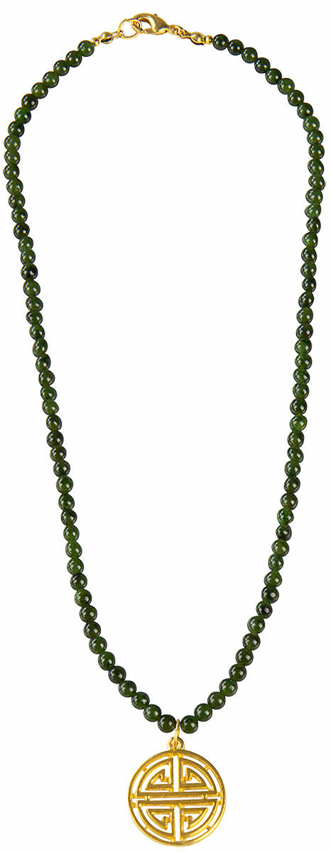 Collier de perles "Shou - Longévité"