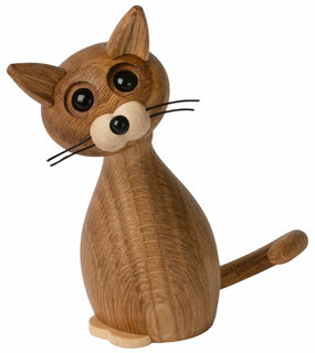 Wooden figure "Lucky the Cat" - Design Chresten Sommer