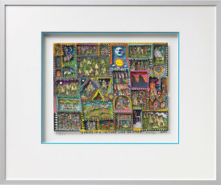 3D picture "A pride in a culture like no other" (2007), framed