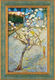 Bild "Blühender Birnbaum" (1888), gerahmt von Vincent van Gogh