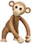 Wooden figure "Monkey Mojo"