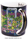 Magic Mug "La troisième peau", Porzellan von Friedensreich Hundertwasser