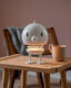 Draadloze LED tafellamp "Bumble XL", witte versie - Ontwerp Gustav Ehrenreich van Hoptimist