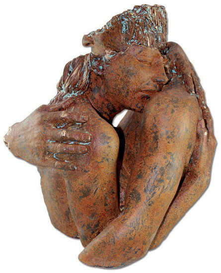 Skulptur "Appreciation", støbt stenlook von Angeles Anglada