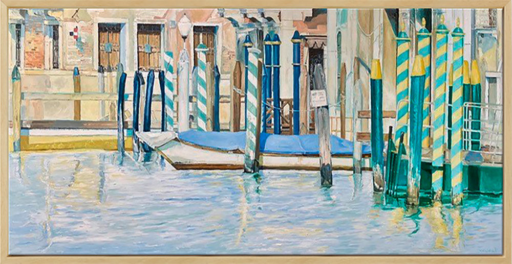 Picture "Briccole II" (Original / Unique piece), framed by Kirsten Serowski