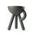 Tavolino "Tubby Stool olivegreen" (per uso interno ed esterno) – disegnato da Gerard de Hoop