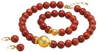 Schmuckset "Goldfeuer"