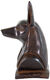 Skulptur "Anubis huvud", gjuten