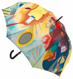 Stick umbrella "Yellow - Red - Blue" (1925) by Wassily Kandinsky