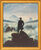 Picture "The Wanderer Above the Sea of Fog" (1818), framed
