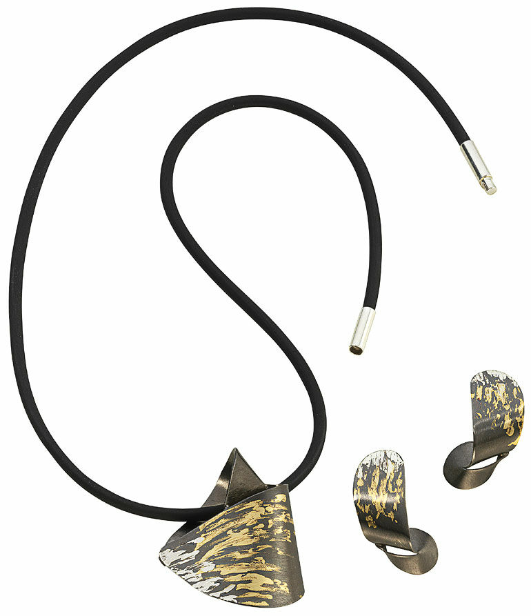 Jewellery set "Black Tiger" by Kreuchauff-Design