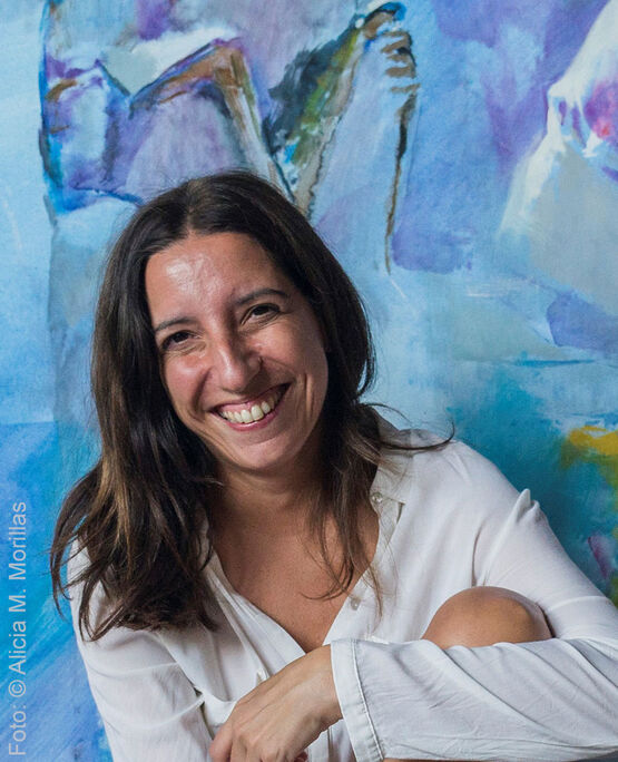 Portrait de l'artiste espagnole Esther Miranda