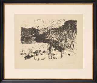 Picture "Mountain Lake" from "Early Spring in the Mountains" (1922)