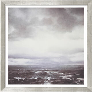 Picture "Seascape (cloudy)" (1969), silver-coloured framed version