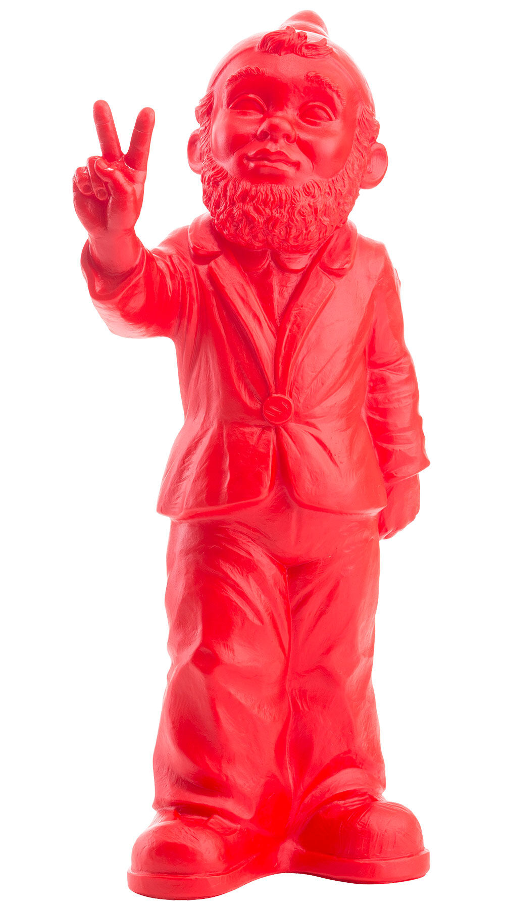 Sculpture "Victoire naine" (2012), version rouge de Ottmar Hörl